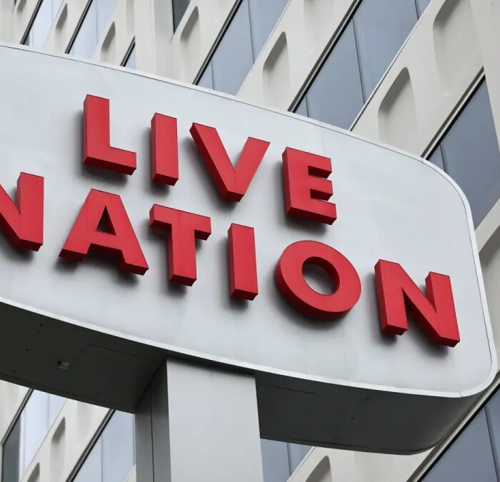 Live Nation sign