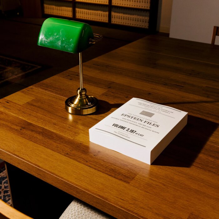 Image may contain Wood Hardwood Stained Wood Lamp Furniture Table and Tabletop