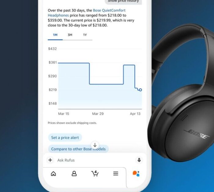 Amazon’s built-in AI price history expands to show the entire last year