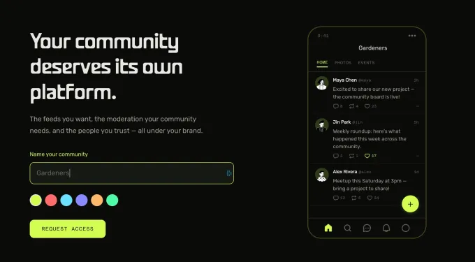 As X shuts down Communities, Acorn debuts an alternative that puts creators in control