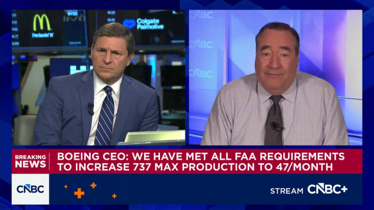 Boeing to increase 737 production to 47 per month