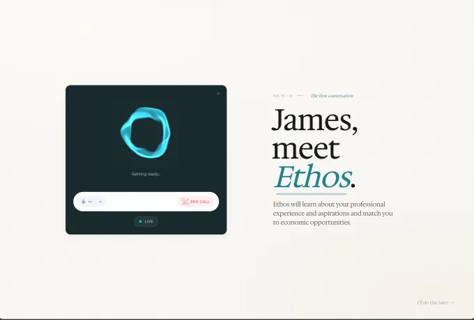 Ethos raises $22.75M from a16z for its expert network with voice onboarding