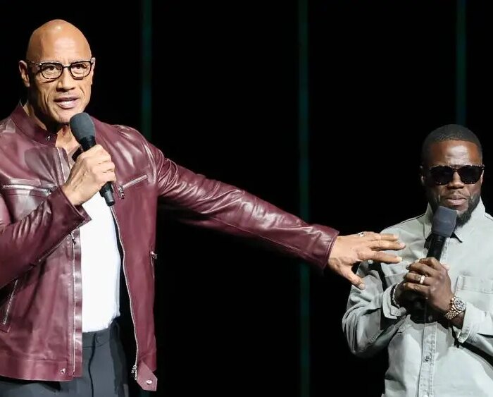 Kevin Hart Roasted by Dwayne Johnson on Netflix Ahead of Jumanji 3