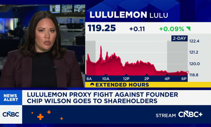 Lululemon proxy fight against founder Chip Wilson goes to shareholders