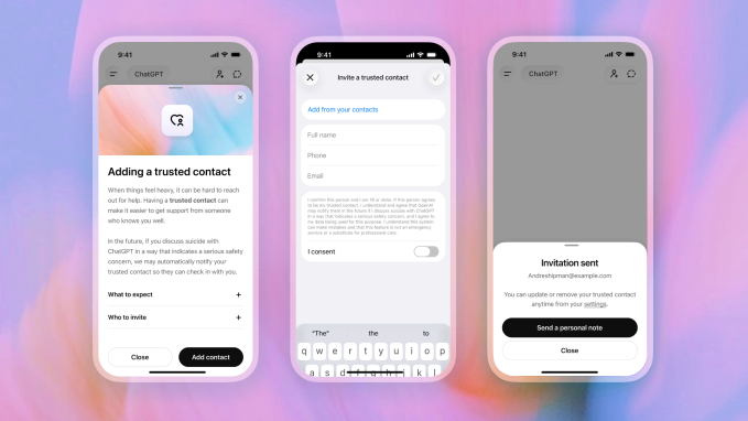 OpenAI introduces new 'Trusted Contact' safeguard for cases of possible self-harm