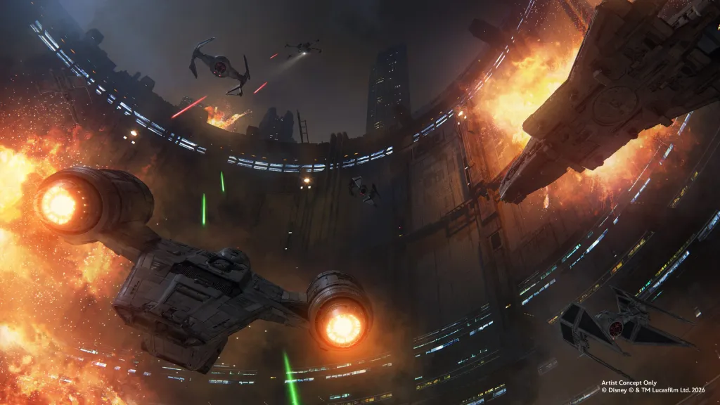 Smugglers Run Ride Gets Mandalorian Update