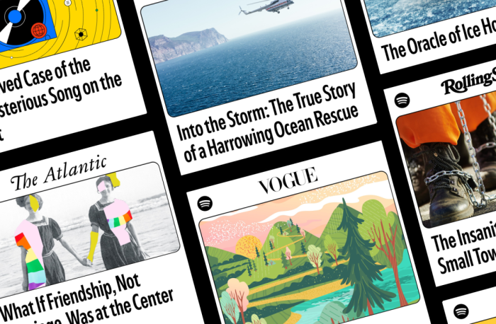 Spotify now lets you stream narrated magazine articles, too