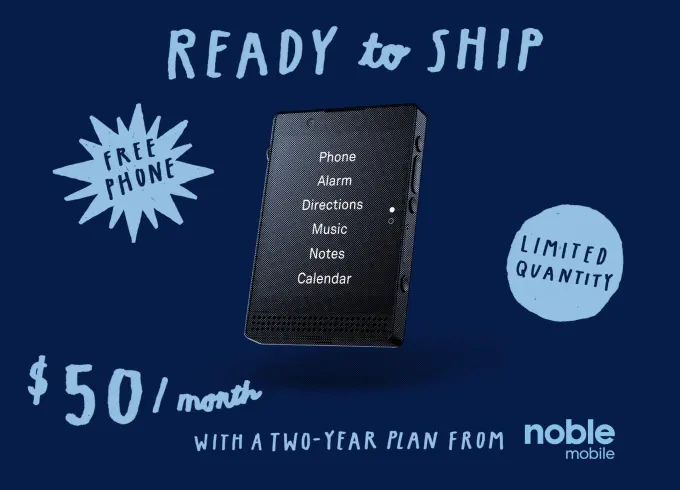 The minimalist Light Phone teams up with Andrew Yang's Noble Mobile, which pays you to stop doomscrolling