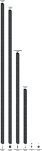 a screenshot featuring a stack of hard drives from left-to-right in descending order, starting with: Burj Khalifa (2,722 feet); VirusTotal (2,645 feet); One World Trade Center (1,792 feet); the Eiffel Tower (1,083 feet); Zack Whittaker, who is 6 feet tall; and vx-underground's malware repository is about 2.5 feet worth of hard drives.
