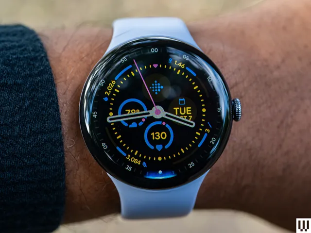Image may contain: Wristwatch, Arm, Body Part, and Person