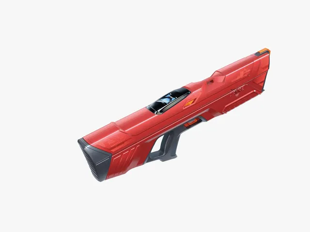 Red water gun