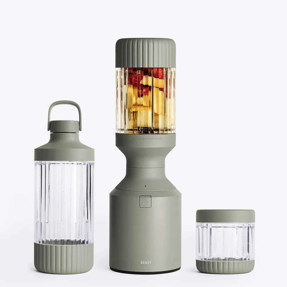 The Beast personal blender and cup