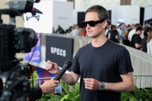 After unveiling ridiculously expensive AR glasses, Snap's stock takes a dive