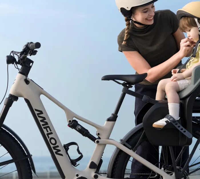 Amflow’s TL e-bike is ready for baby’s first mountain adventure