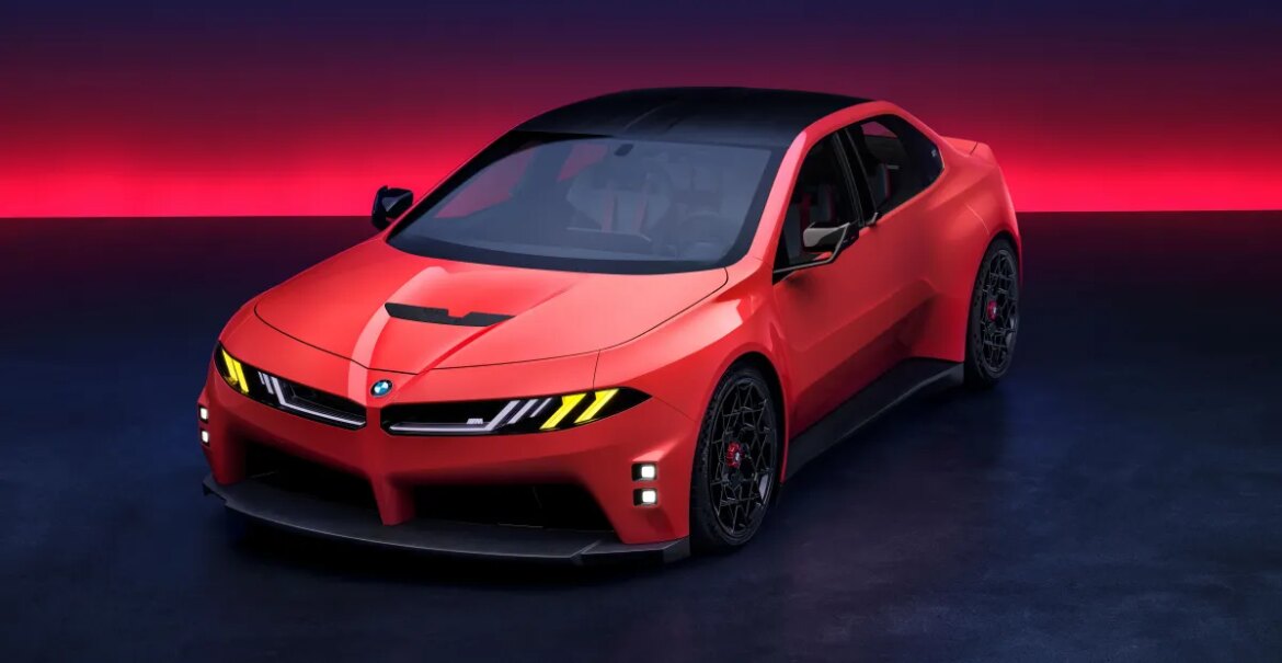 BMW’s Neue Klasse M concept brings next-gen EV tech to motorsports