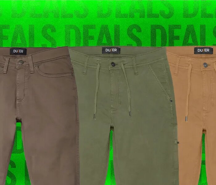 Duer’s Wear-Everywhere Pants Are on Sale This Weekend