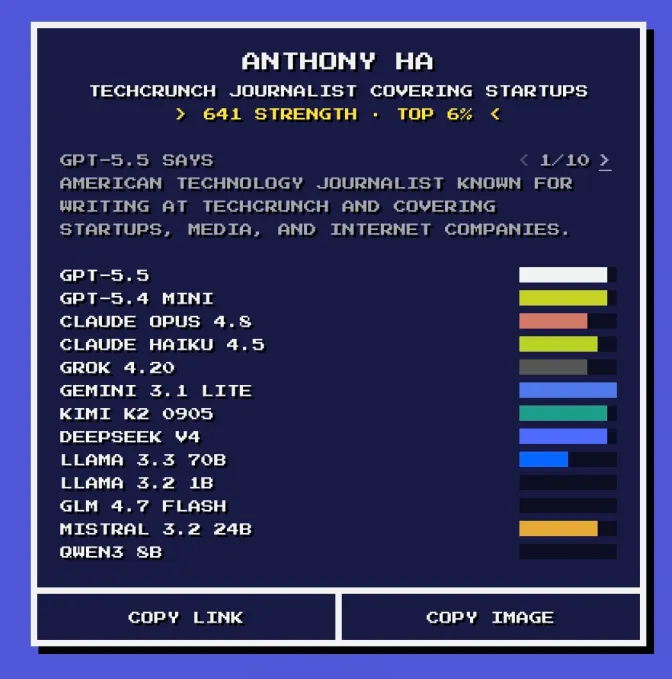 In the Weights is your new AI-centric vanity search
