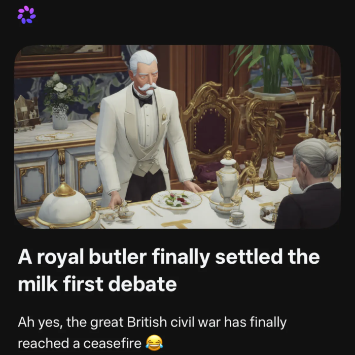 Meta made its own AI-generated clickbait news feed