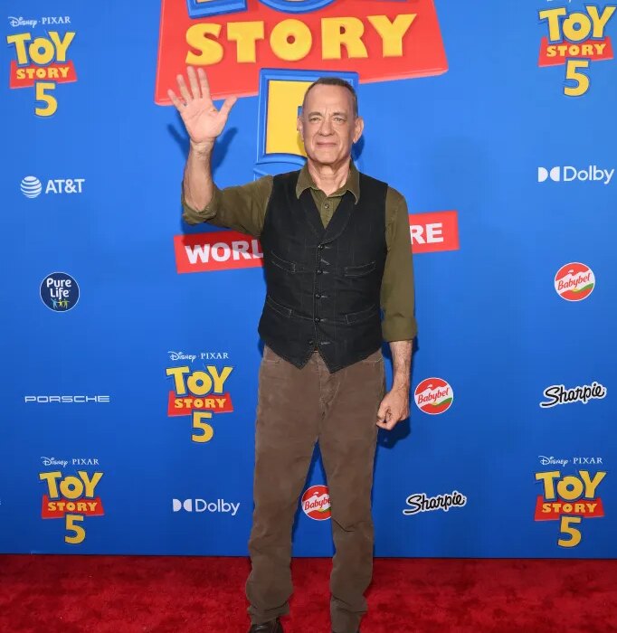 Tom Hanks Says Taylor Swift's 'Toy Story 5' Song Was Kept 'Top Secret'