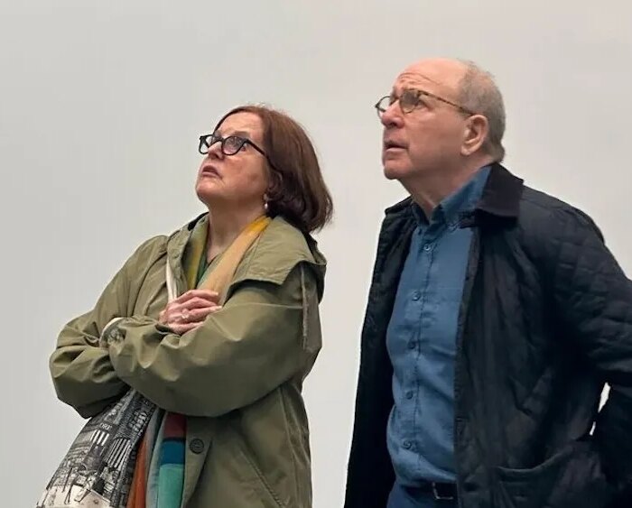 Touching Portrait of Married Art Critics