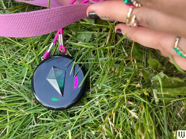 Image may contain: Accessories, Grass, Plant, Baby, Person, Jewelry, Body Part, Finger, and Hand