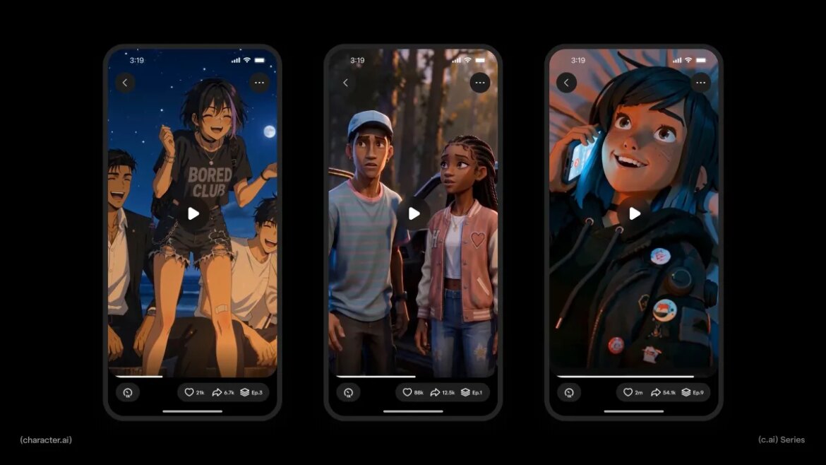 Character.AI enters the microdrama arena with its own productions, but there's a twist