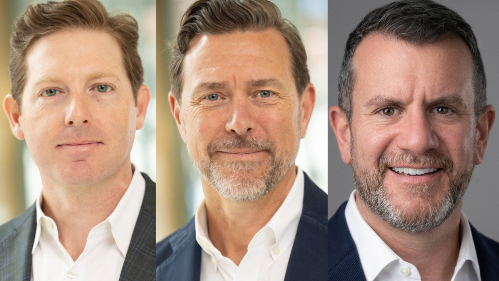 Alphonse Lordo (Partner at Content Partners), Scott Hemming (Executive Vice President at Content Partners) and Ed Simpson