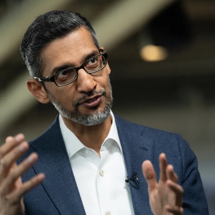 Sundar Pichai, chief executive officer of Alphabet