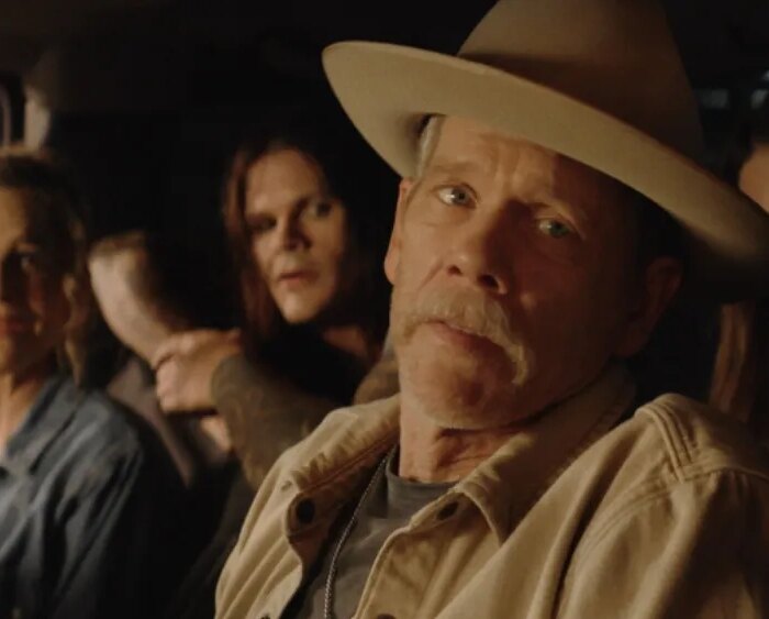 Kevin Bacon, Kyra Sedgwick and Travis Bacon on Slasher 'Family Movie'