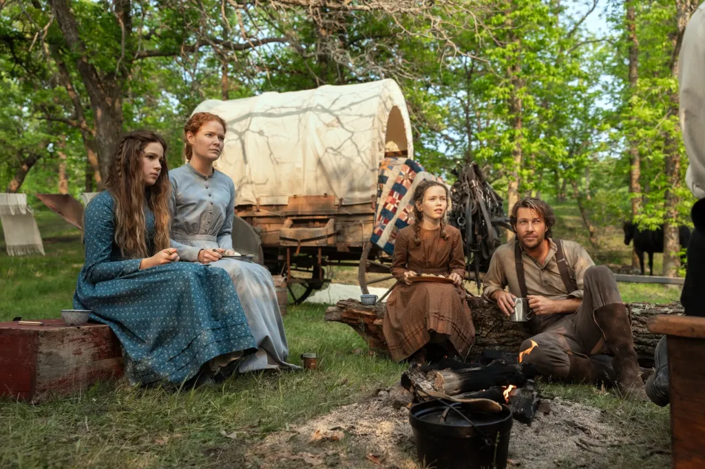 Netflix's 'Little House on the Prairie' Creator on Woke Comments, Tradwife Culture