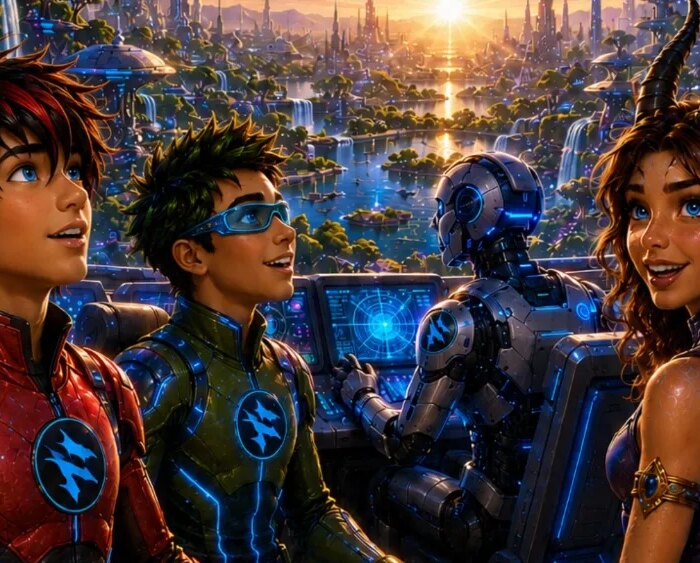 'New-Gen' Debuts Comic-Con Exclusive With Cryptozoic Trading Cards