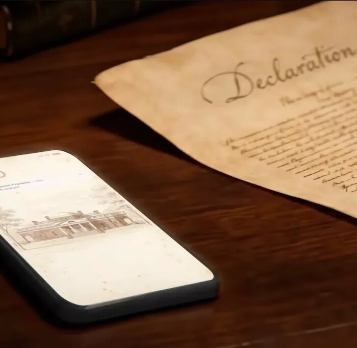 New Google commercial imagines a Declaration of Independence written with help from AI