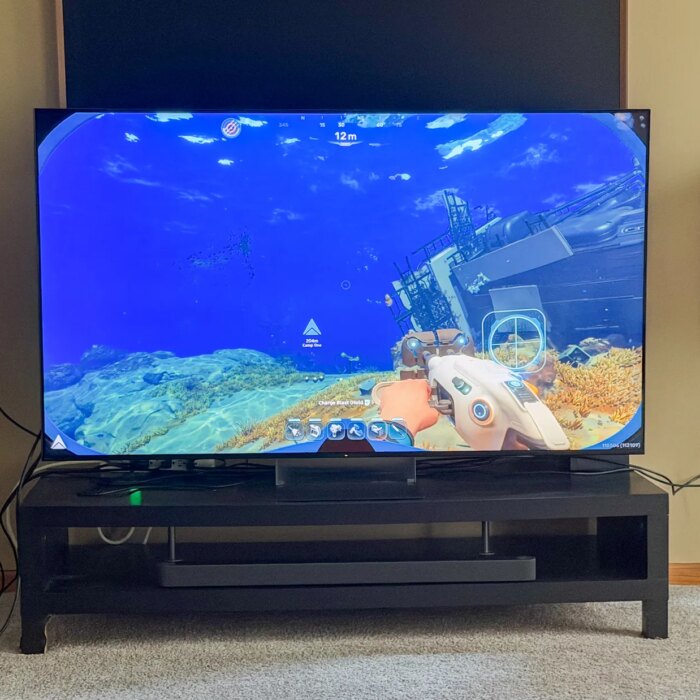 Image may contain Animal Aquarium Fish Sea Life Water Electronics Screen Computer Hardware Hardware and Monitor