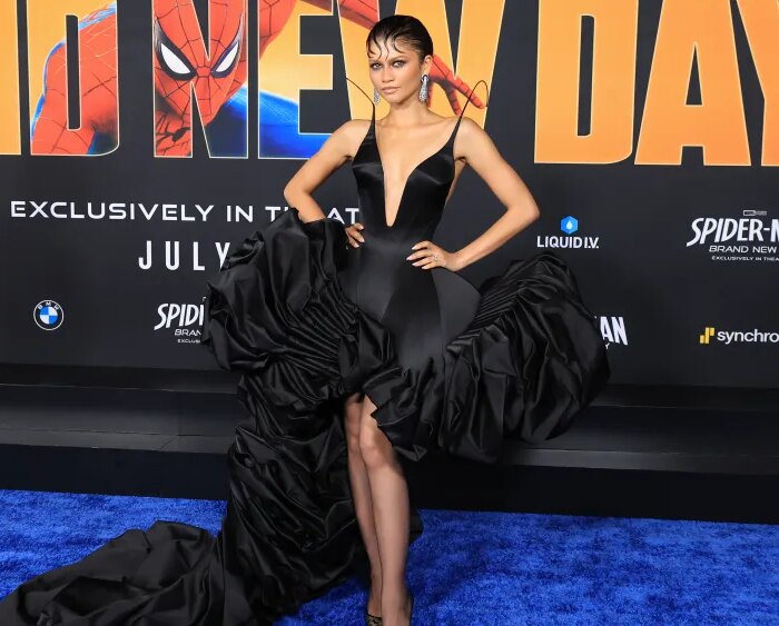 Zendaya Stuns 'Spider-Man: Brand New Day' Premiere